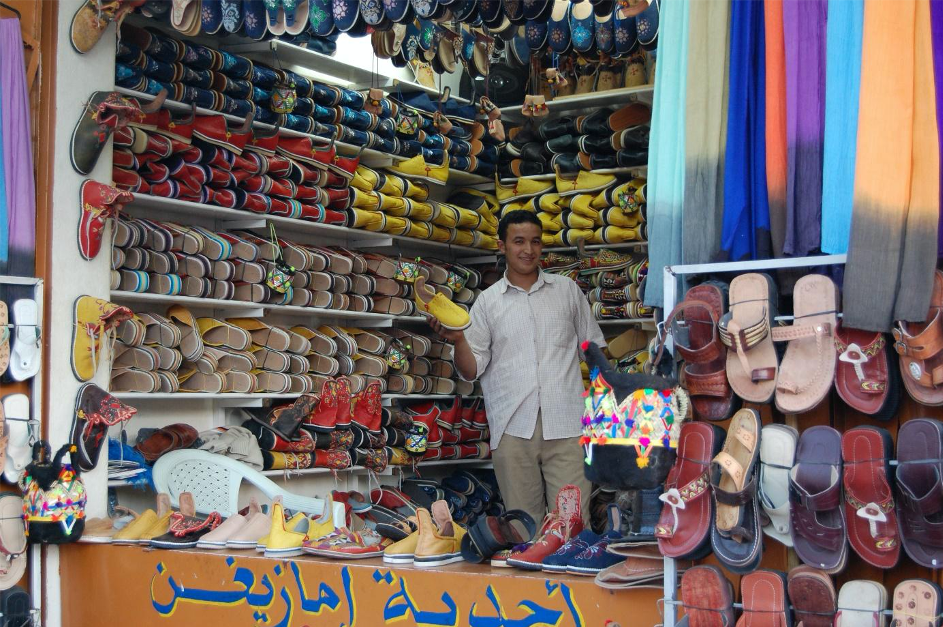 the souk of Tafraout