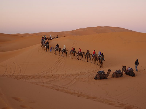 Dunes of Merzouga